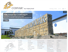 Tablet Screenshot of convar.com
