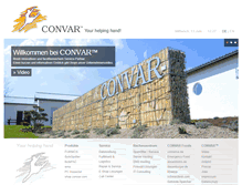 Tablet Screenshot of fulfilment.convar.com